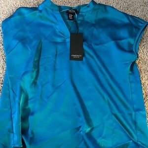 Jones New York Satin Sleeveless Top Size X-small NWT